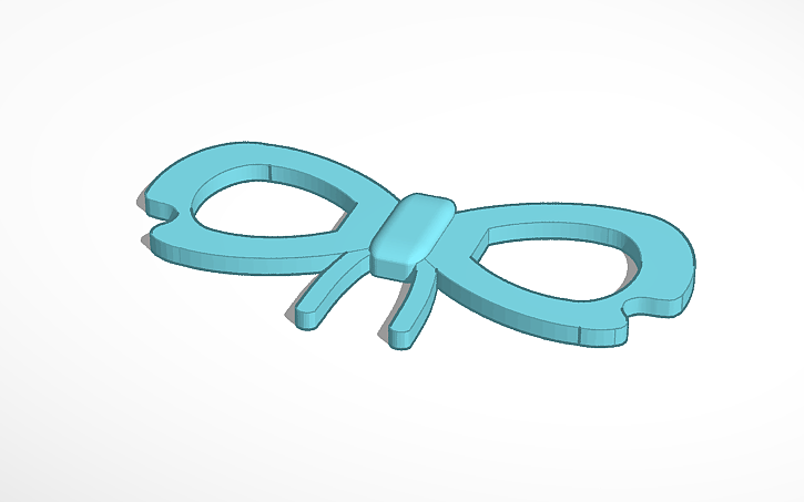 3D design ribbon - Tinkercad