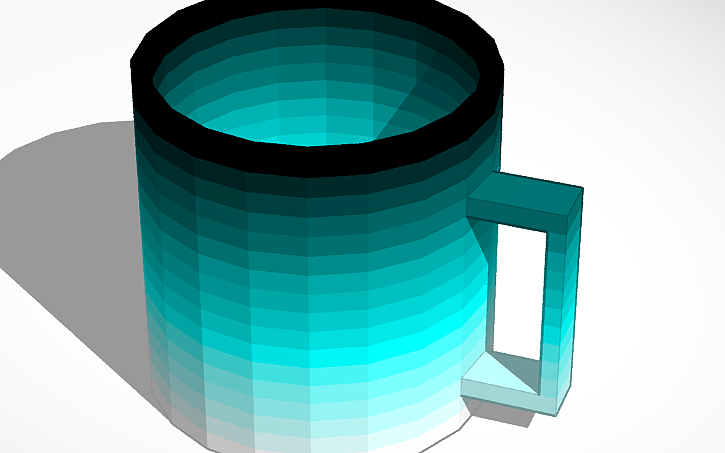 3D design STLP Mug - Tinkercad