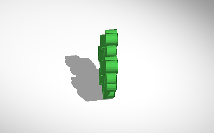 3D design Incredible Four leaf clover - Tinkercad