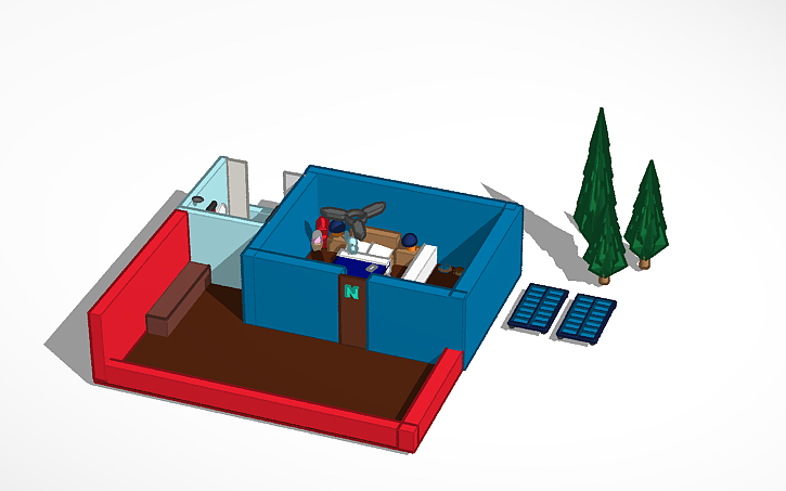 3D design House - Tinkercad