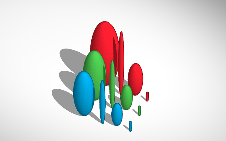3D design Scaled-PSFs - Tinkercad