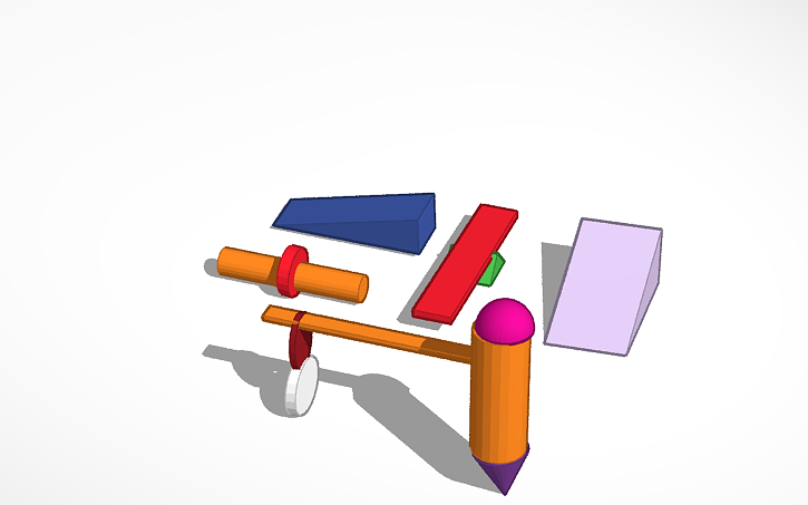 Simple Machine Cad 3D design types of simple machines | Tinkercad