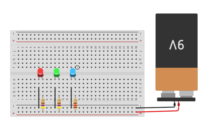 Circuit design Circuito Paralelo | Tinkercad