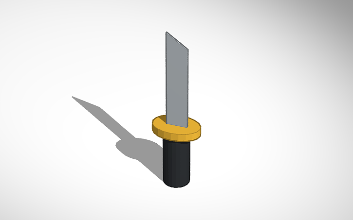Roblox Knife Tinkercad