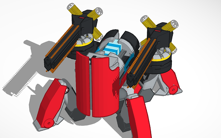 3D design War of Robots - Tinkercad