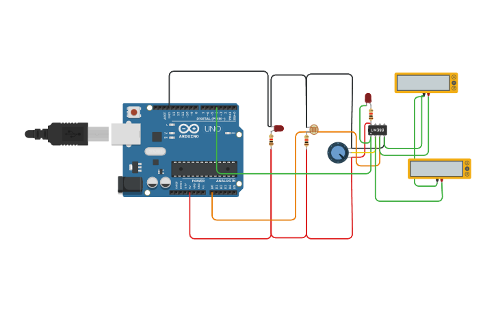 Circuit design Assessment 1 - Tinkercad