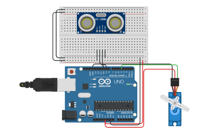 Circuit Design Servo Motor 