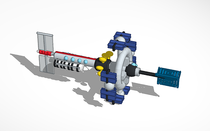 3D design космически корабль | Tinkercad