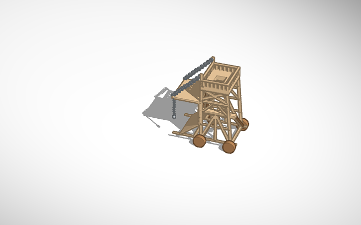 3D design Example Siege Tower | Tinkercad