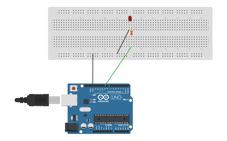 Circuit design LED Fader | Tinkercad