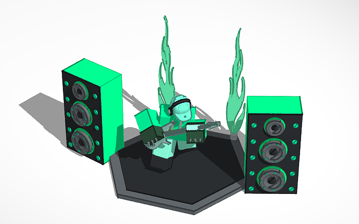 3D design TDS ghost DJ (Tower Defense Simulator) - Tinkercad
