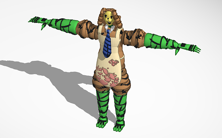 Pumpkin Rabbit Custom 3D design The Pumpkin Rabbit (Return of the pumpkin rabbit) - Tinkercad