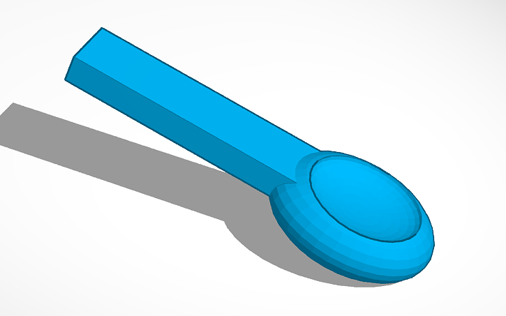 Technology Spoon Design 3D design Spoon - Tinkercad