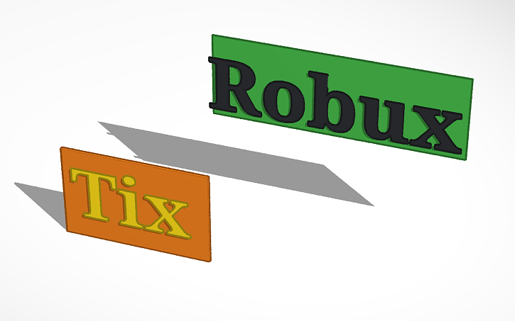 3d Design Roblox Payment Type Tinkercad - 