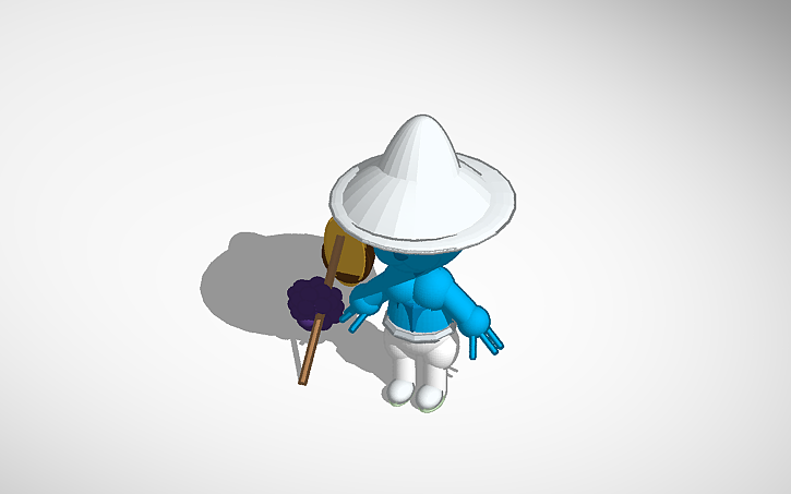 SMURF CAT 3D model 3D printable