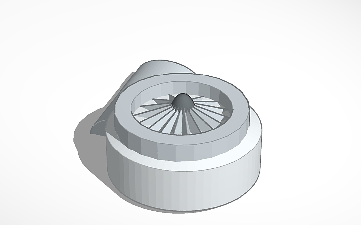 3D design turbo - Tinkercad