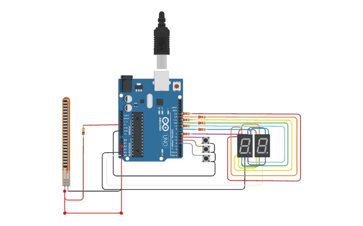 Circuit design tp1 parte 2 modificado - Tinkercad
