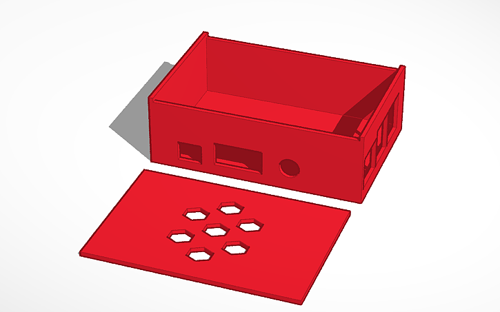 3d Design Raspberry Pi 3 Case Tinkercad 1735