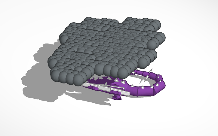 The Skrill From How To Train Your Dragon Tinkercad