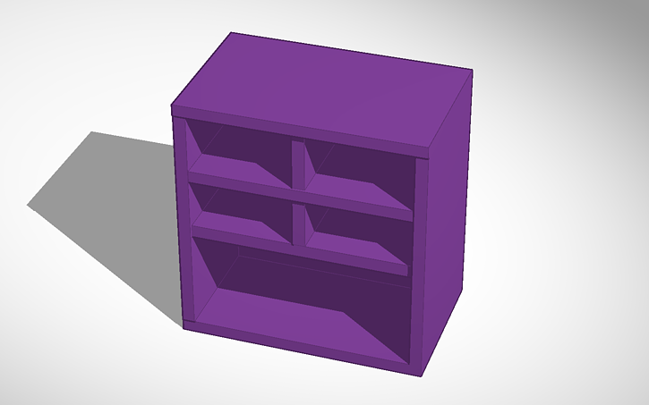 3D design Cabinet - Tinkercad