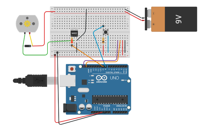 Circuit design Automatic Plant Watering w/ RTC - Tinkercad