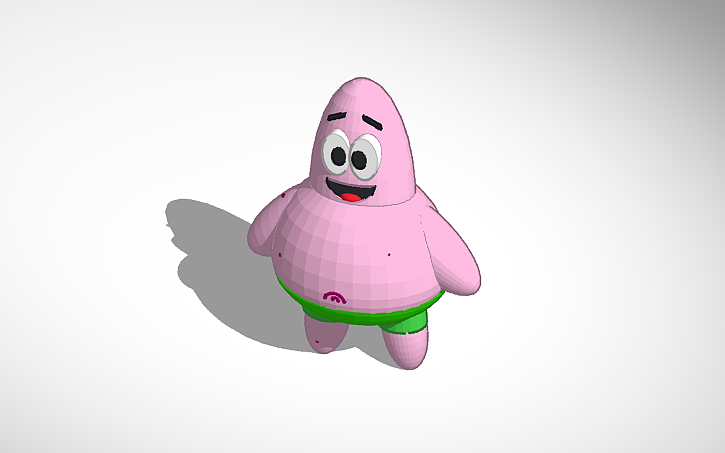 3D design Patrick - Tinkercad