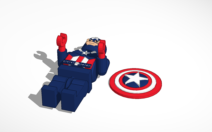 3D design lego marvel | Tinkercad