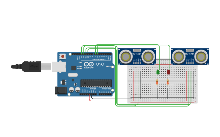 Circuit design PRACTICA ARDUINO_5D_ALEJANDRO OLMEDO PAREDES - Tinkercad