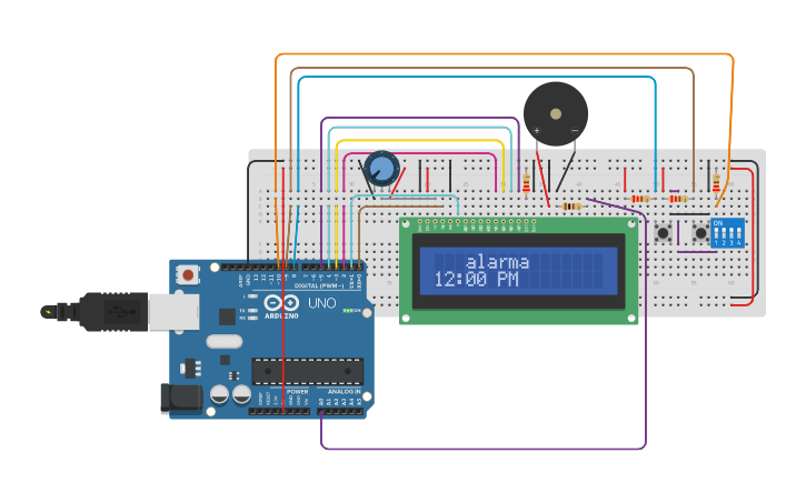 Circuit design Proyecto Final | Tinkercad