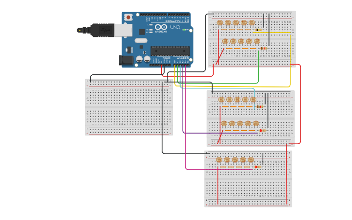 Circuit design Copy of Dimon - Tinkercad