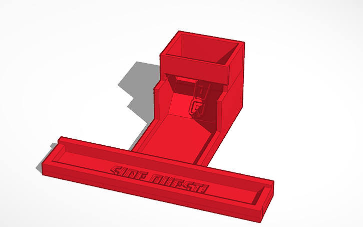 3D design Simple Dice Tower - Tinkercad