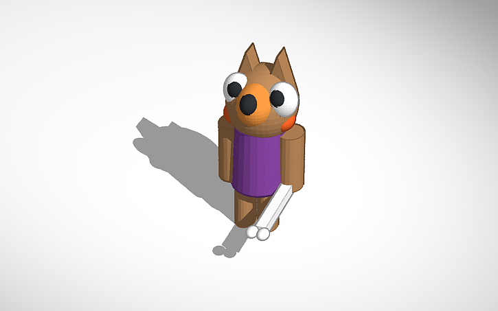 3d Design Regular Doggy 