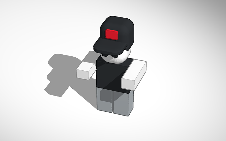 3d Design Roblox The Admin Tinkercad - black beard roblox