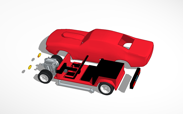 Awesome Muscle Car Tinkercad