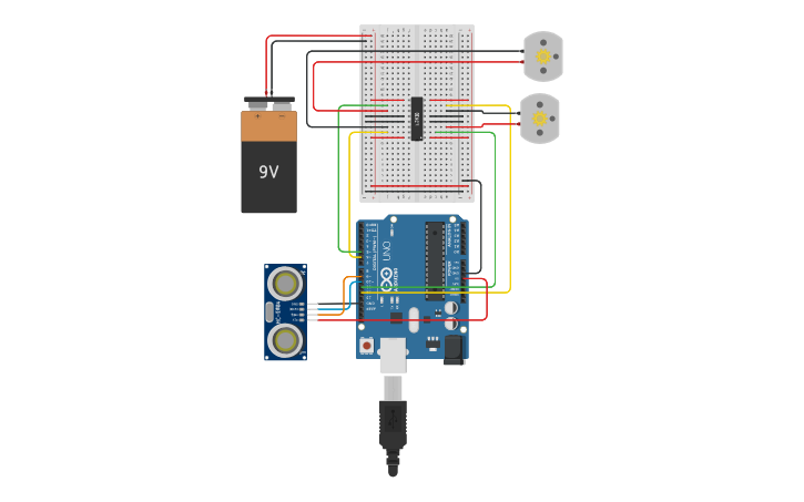 Circuit design Final code Arduino - EXTENDING | Tinkercad