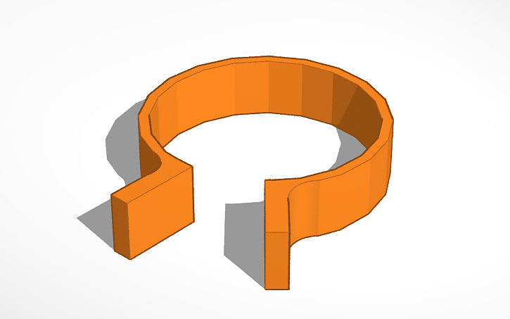 3D design spring compressor - Tinkercad