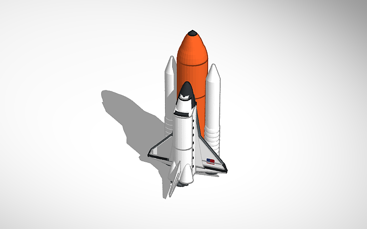 3D design Space Shuttle | Tinkercad