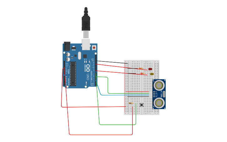 Circuit design Avión | Tinkercad