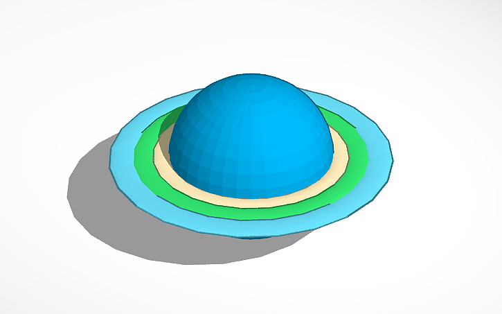 3d Design Planet Tinkercad