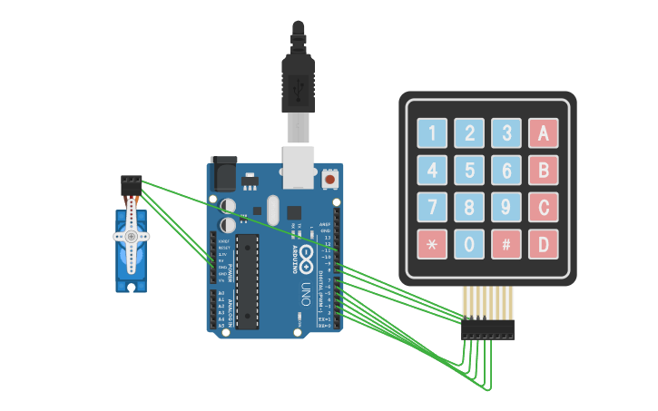 Circuit design security system - Tinkercad