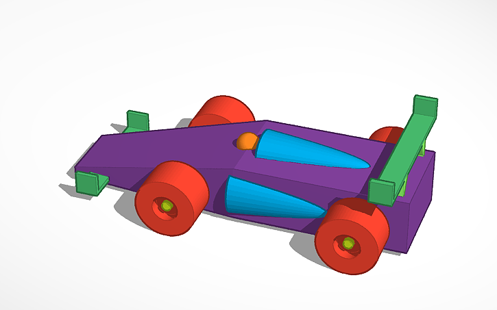 3D design Trailer car - Tinkercad