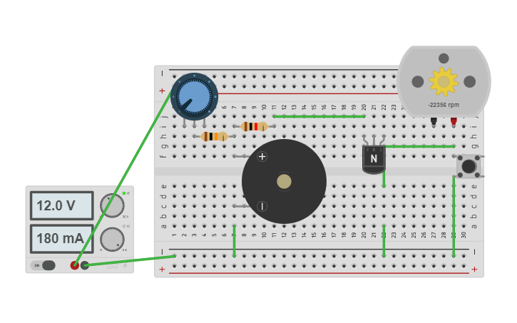 Circuit design sensor de sonido - Tinkercad