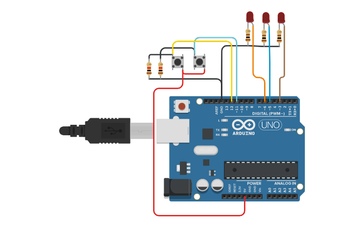 circuit-design-non-blocking-delay-tinkercad