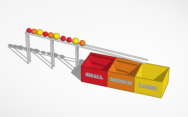 3D design Simple Ball Sorting Sim Lab - Tinkercad