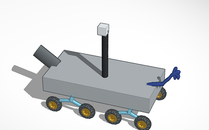 3D design Rover | Tinkercad