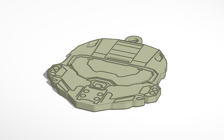 3D design master chief - Tinkercad