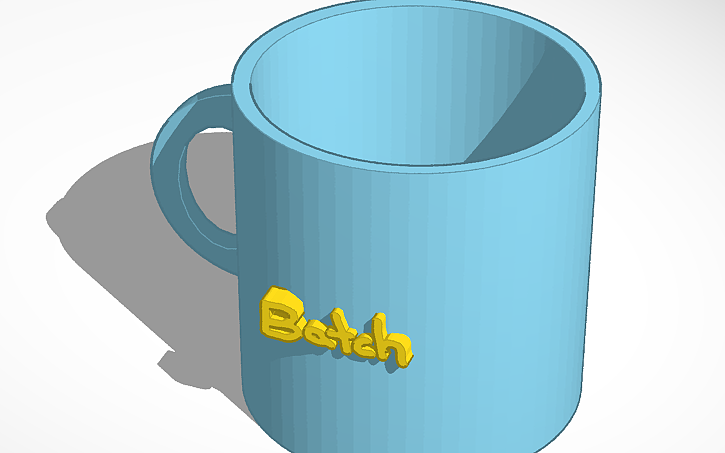 3D design Coffee Mug - Tinkercad