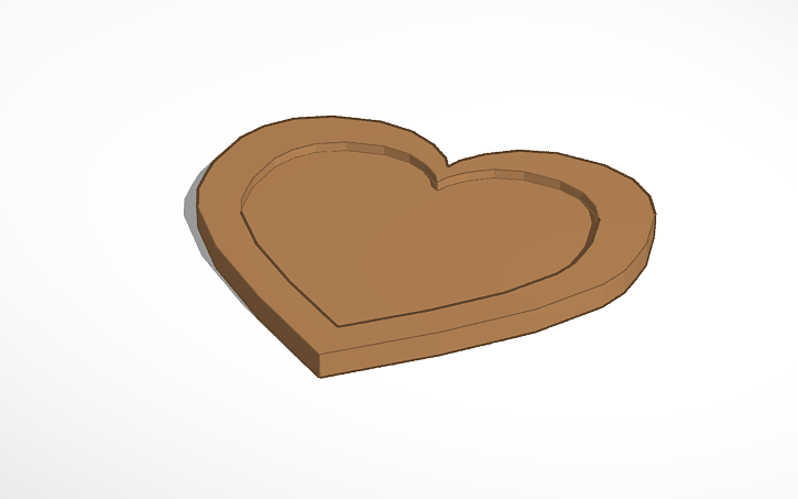 3D design Heart Base | Tinkercad