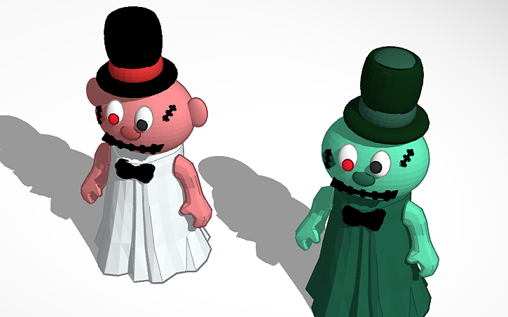 Puppet Milo 3D design Puppet Milo and Mint | Tinkercad