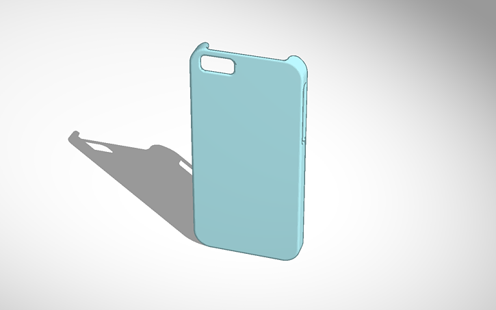 3D design iPhone 6 Case #2 - Tinkercad